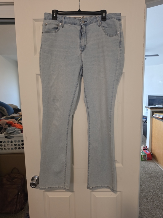No Boundaries Denim - No Boundaries Light Blue Flared Jeans